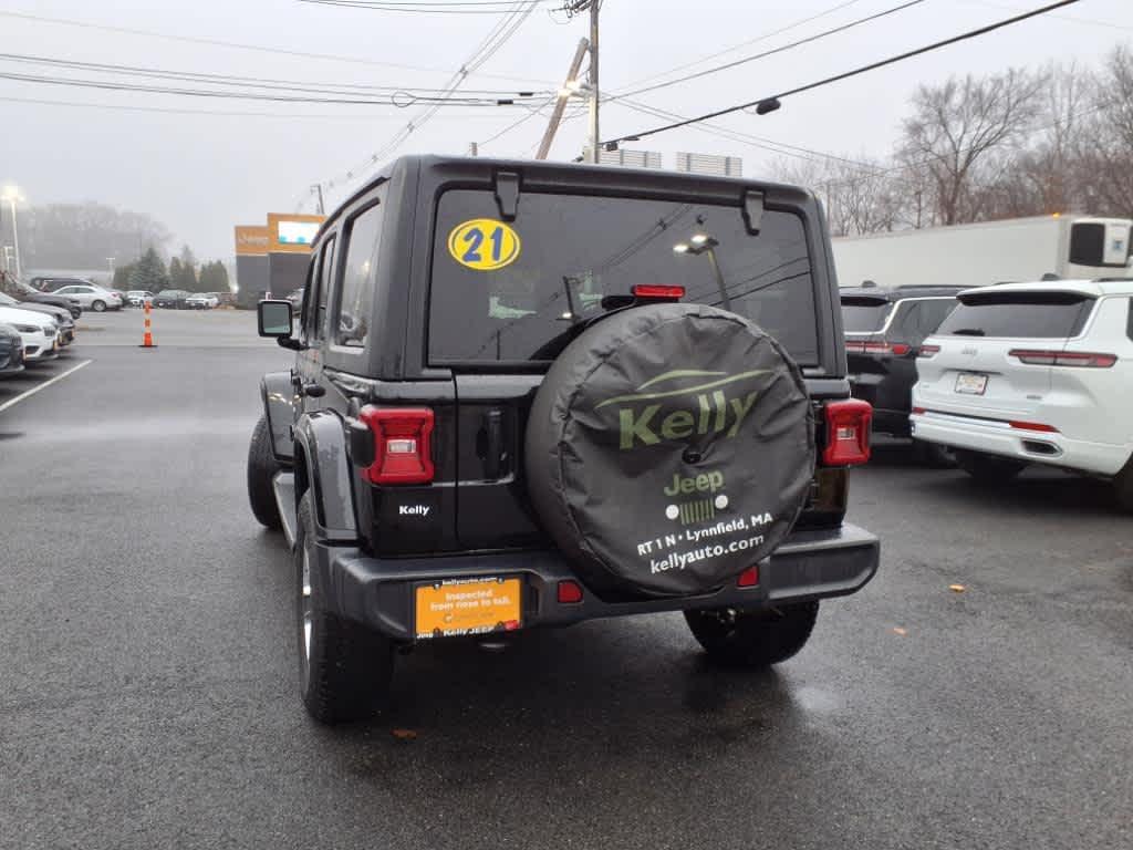 used 2021 Jeep Wrangler Unlimited car, priced at $39,954