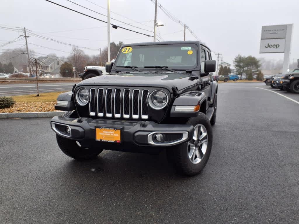 used 2021 Jeep Wrangler Unlimited car, priced at $39,954