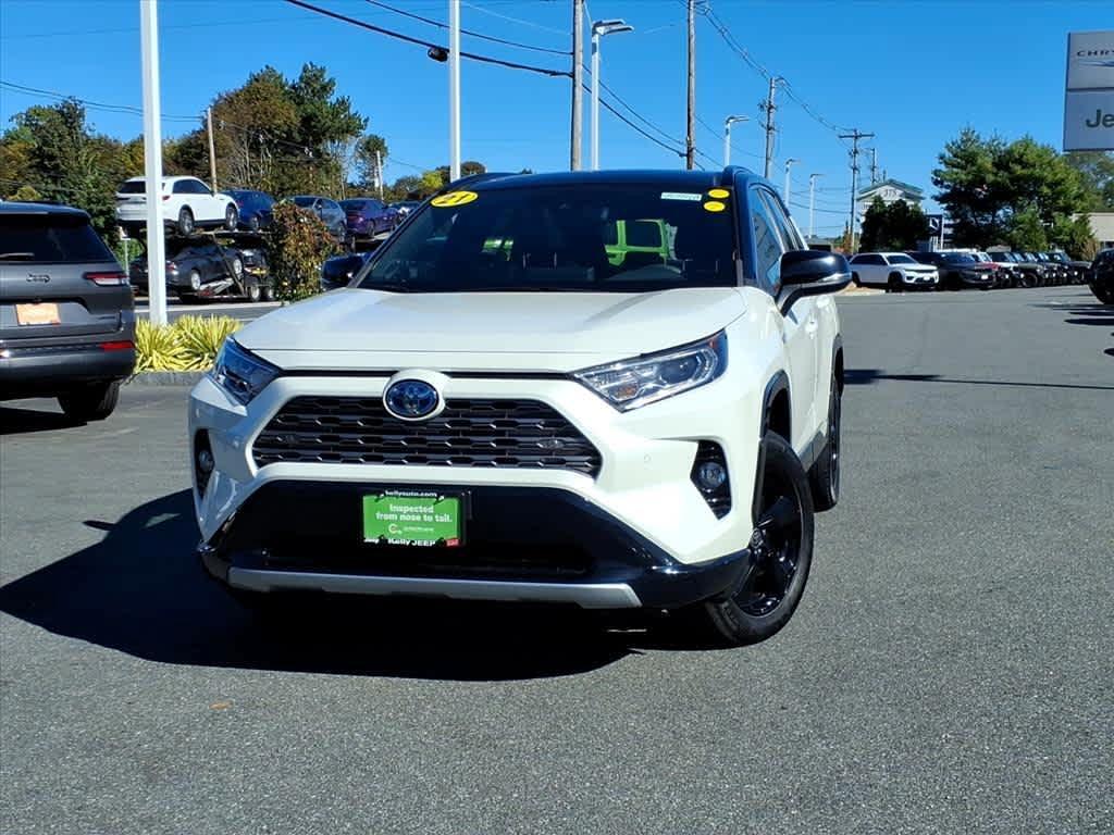 used 2021 Toyota RAV4 Hybrid car, priced at $34,808