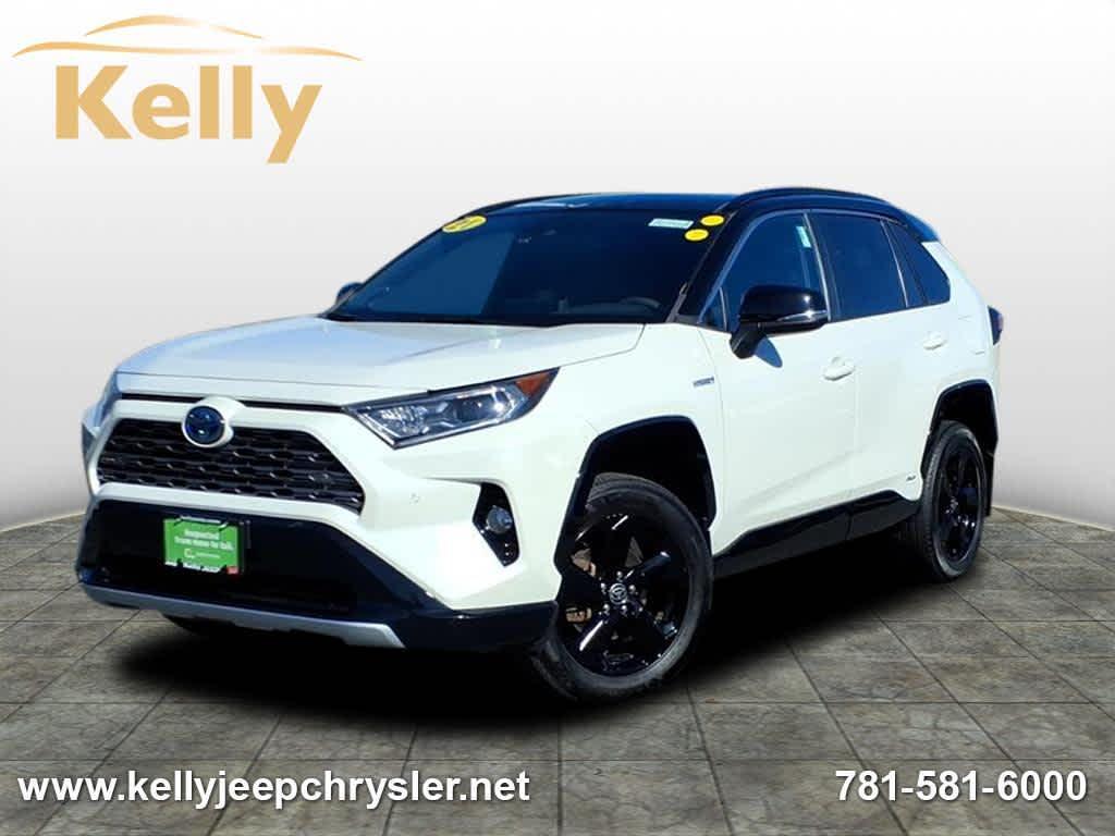 used 2021 Toyota RAV4 Hybrid car, priced at $34,808