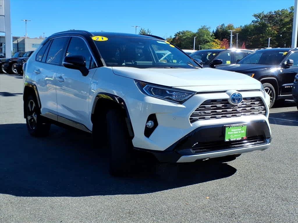 used 2021 Toyota RAV4 Hybrid car, priced at $34,808