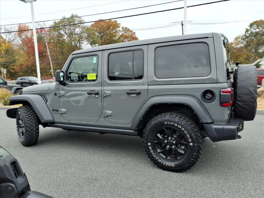 used 2021 Jeep Wrangler Unlimited car, priced at $34,931