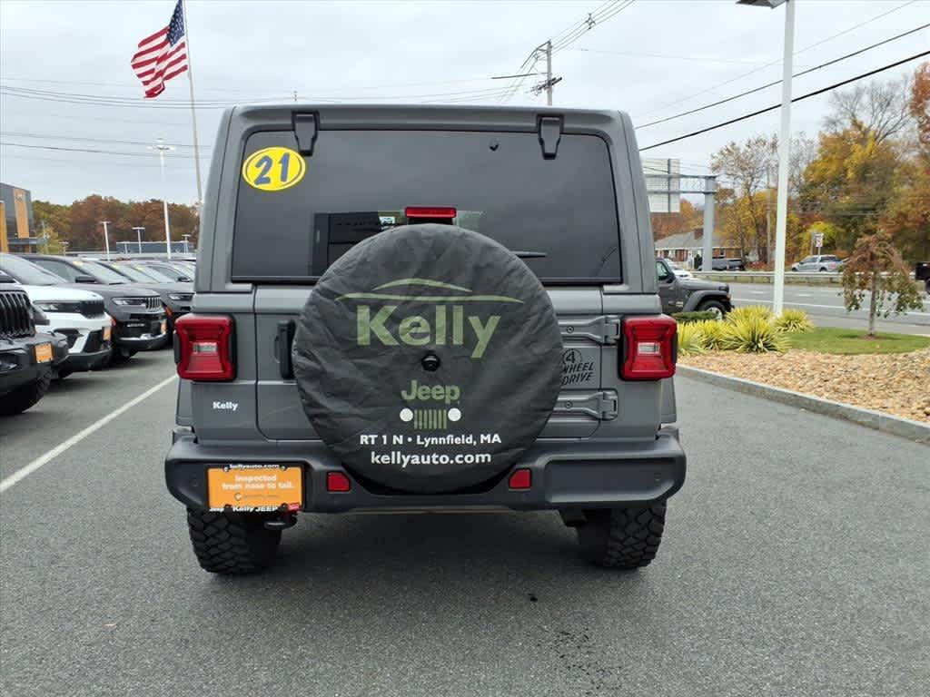 used 2021 Jeep Wrangler Unlimited car, priced at $34,931