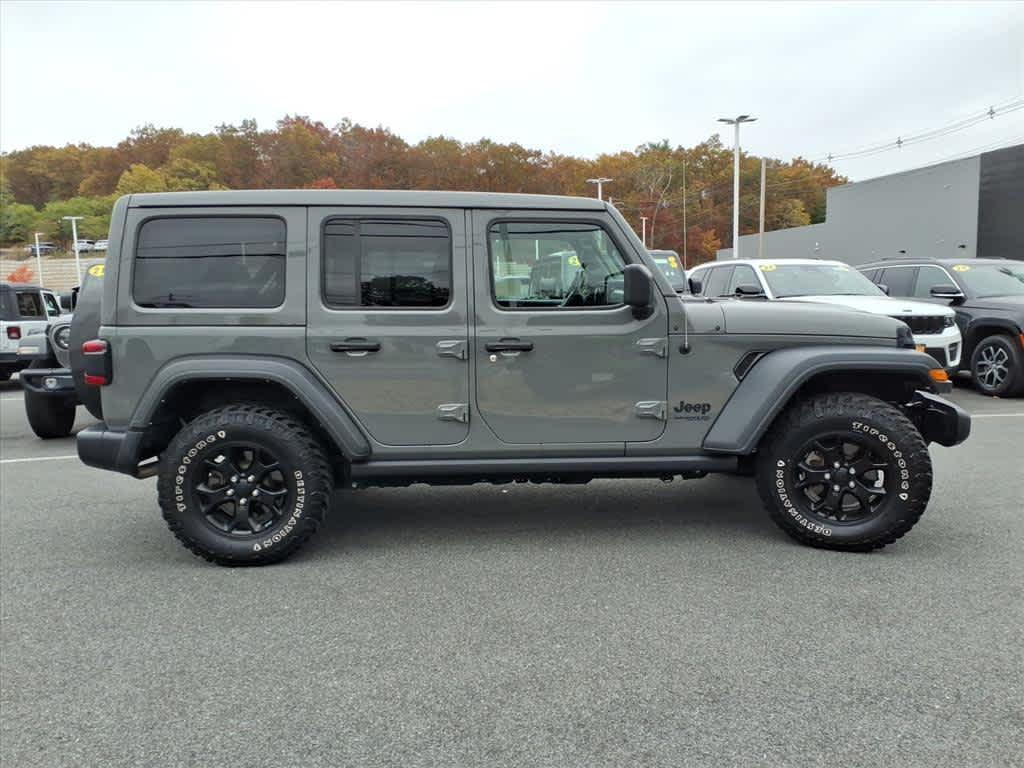 used 2021 Jeep Wrangler Unlimited car, priced at $34,931