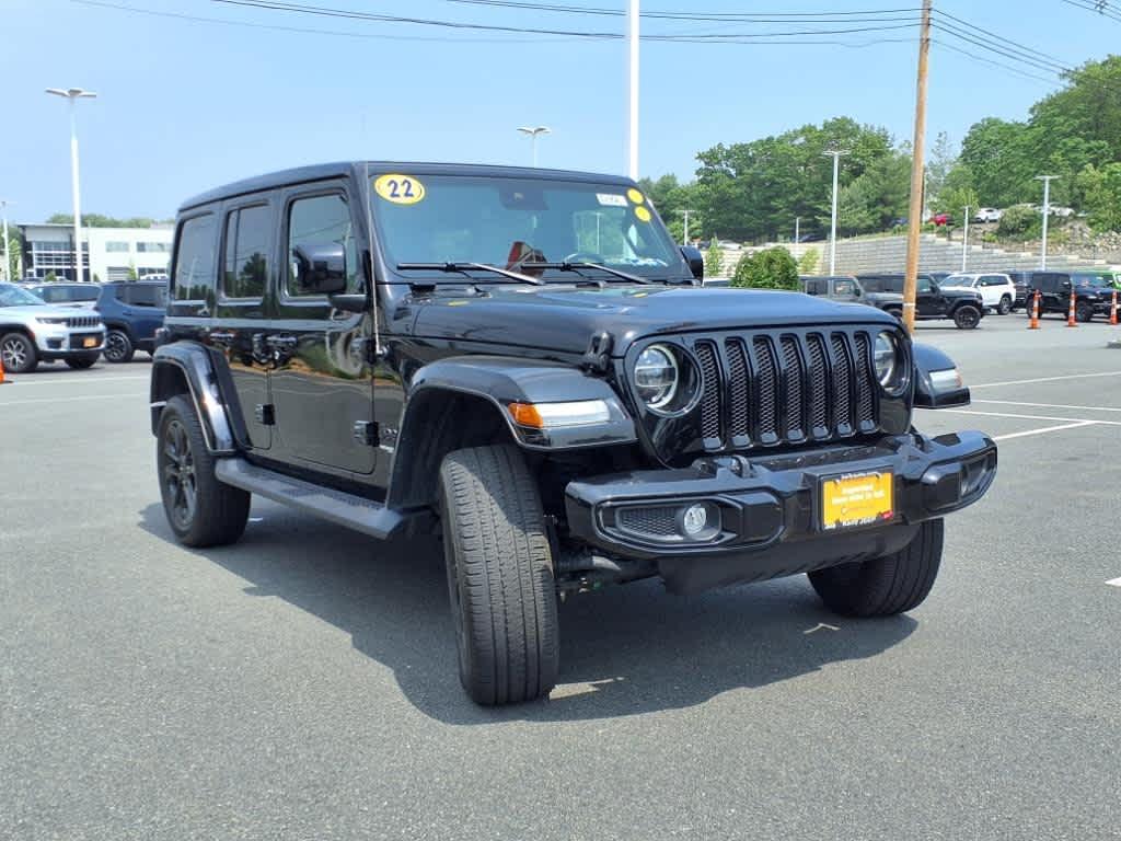 used 2022 Jeep Wrangler Unlimited car, priced at $37,908