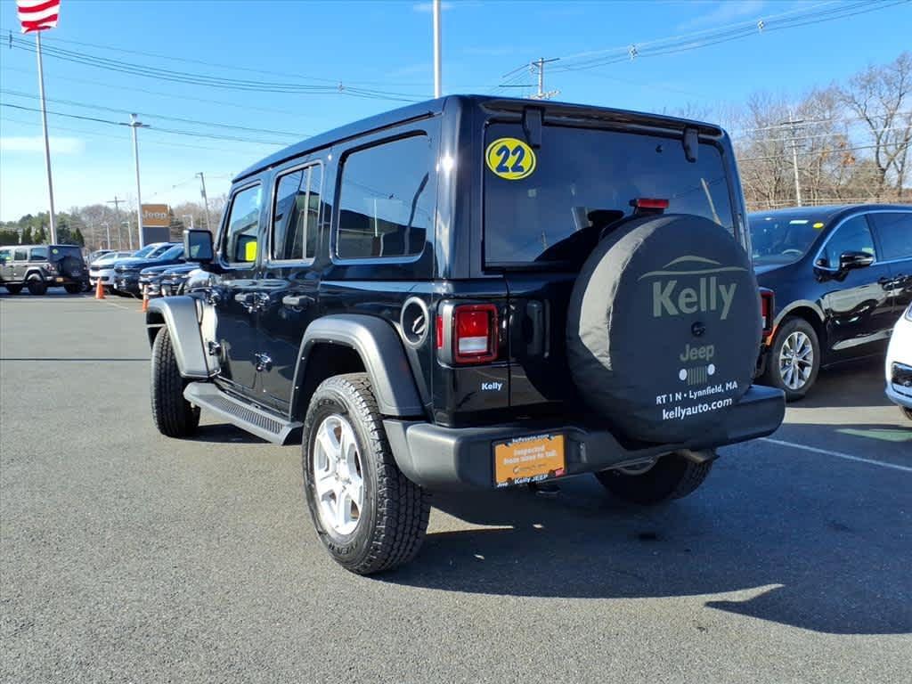used 2022 Jeep Wrangler Unlimited car, priced at $33,529