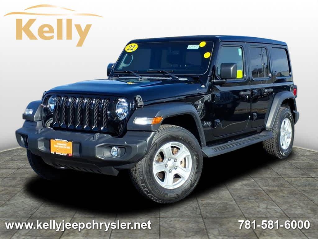 used 2022 Jeep Wrangler Unlimited car, priced at $33,529