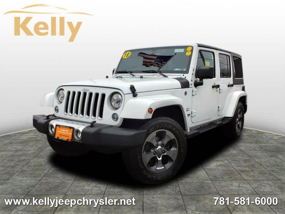 used 2018 Jeep Wrangler JK Unlimited car, priced at $28,379