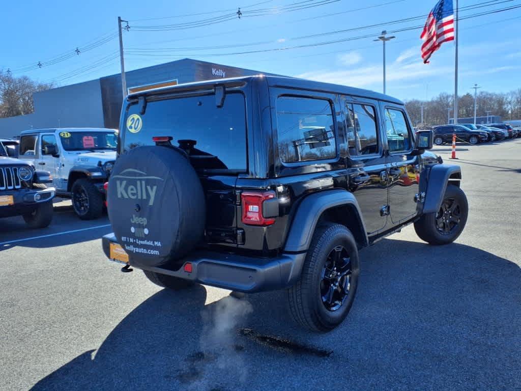 used 2020 Jeep Wrangler Unlimited car, priced at $34,495