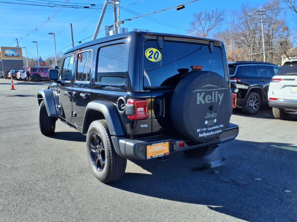 used 2020 Jeep Wrangler Unlimited car, priced at $34,495