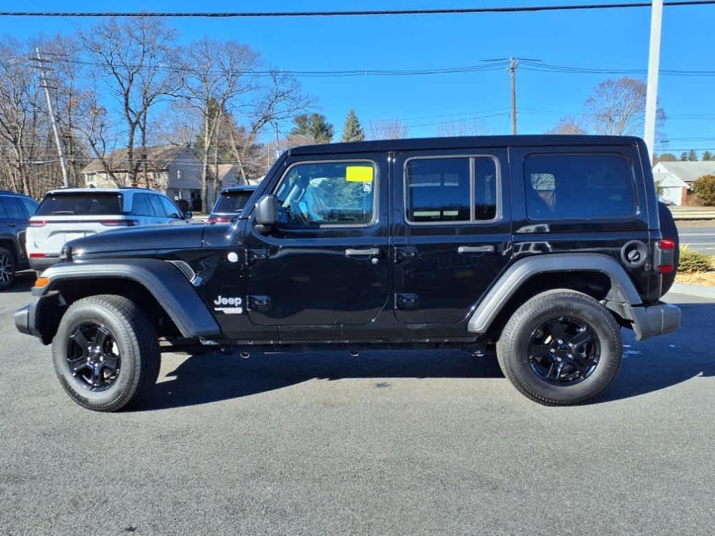 used 2020 Jeep Wrangler Unlimited car, priced at $34,495