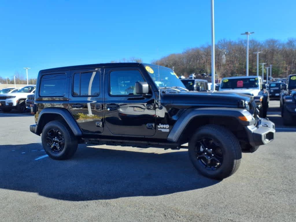 used 2020 Jeep Wrangler Unlimited car, priced at $34,495