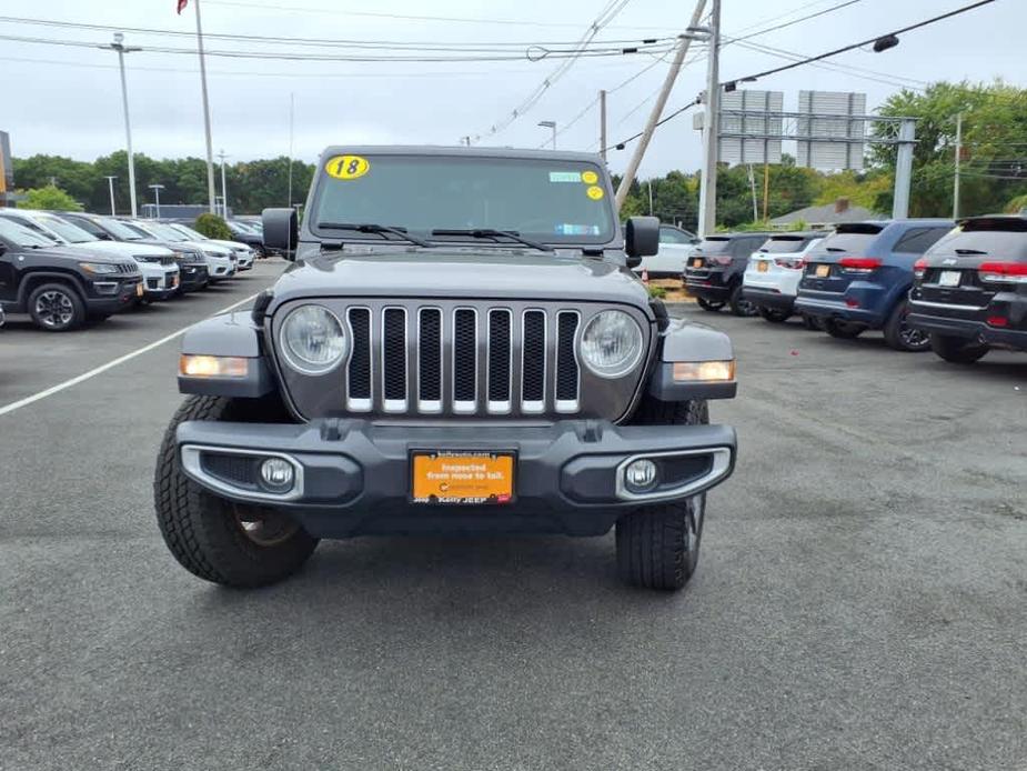 used 2018 Jeep Wrangler Unlimited car, priced at $32,645