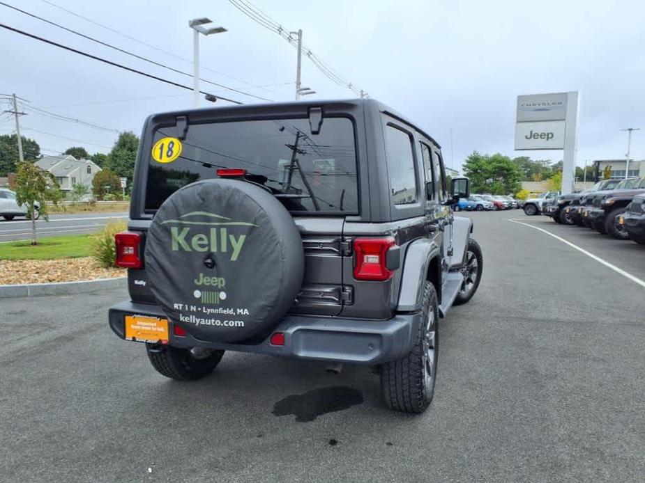 used 2018 Jeep Wrangler Unlimited car, priced at $32,645