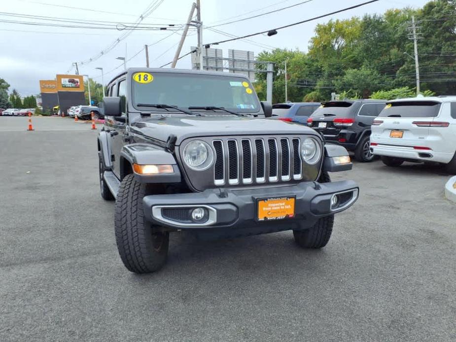 used 2018 Jeep Wrangler Unlimited car, priced at $32,645