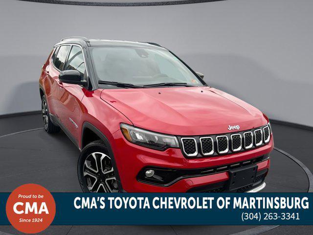 used 2023 Jeep Compass car, priced at $23,500