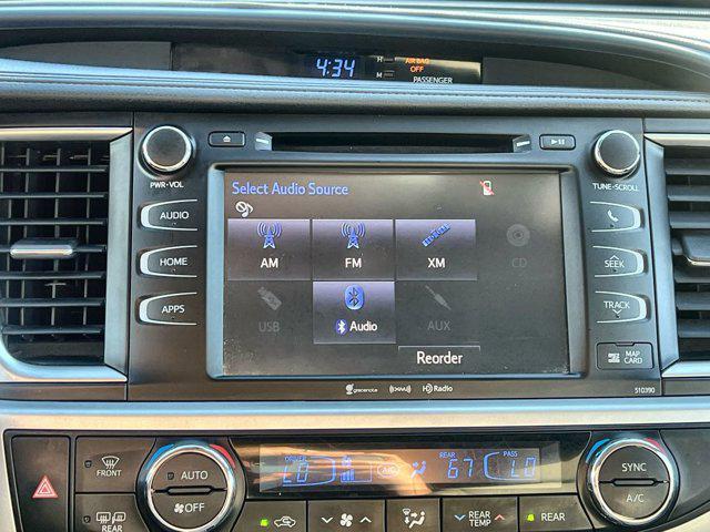 used 2019 Toyota Highlander car, priced at $25,500