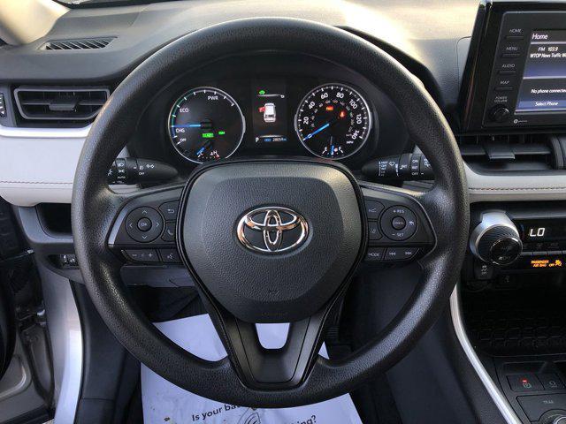 used 2021 Toyota RAV4 Hybrid car, priced at $31,500