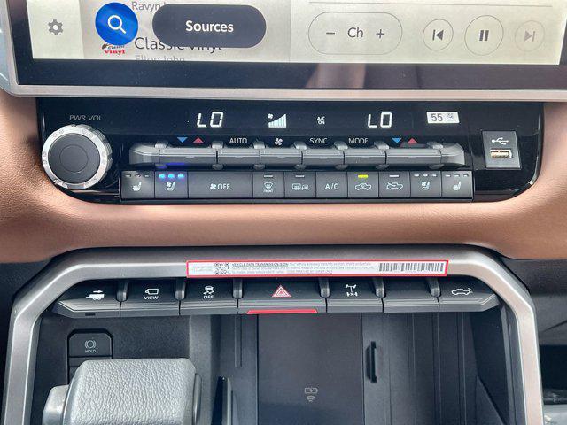 new 2025 Toyota Tundra car, priced at $70,115
