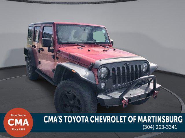 used 2014 Jeep Wrangler Unlimited car, priced at $12,000