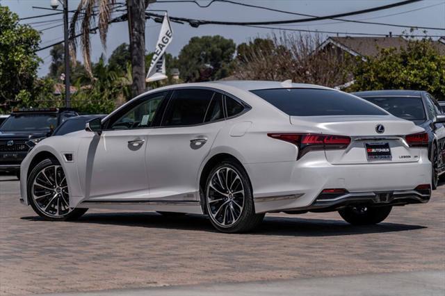 used 2022 Lexus LS 500h car, priced at $76,950
