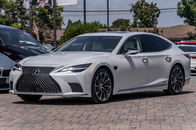 used 2022 Lexus LS 500h car, priced at $76,950
