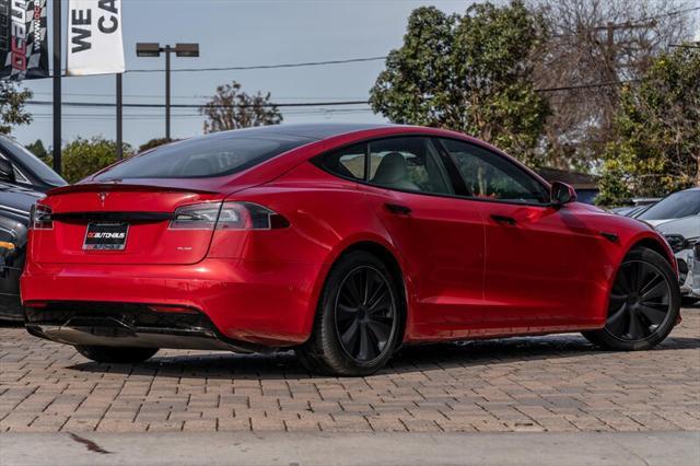 used 2022 Tesla Model S car, priced at $56,950