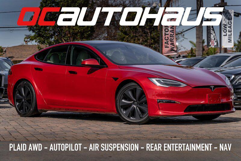 used 2022 Tesla Model S car, priced at $56,950