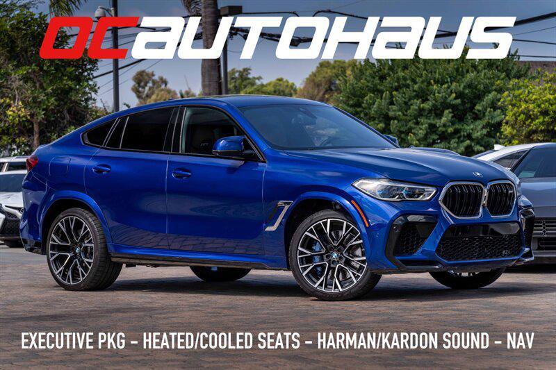 used 2021 BMW X6 M car, priced at $58,950