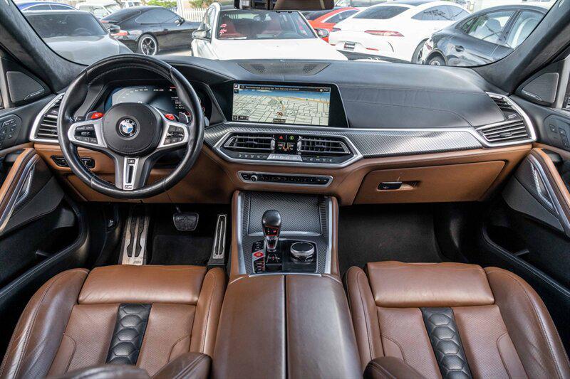 used 2021 BMW X6 M car, priced at $58,950