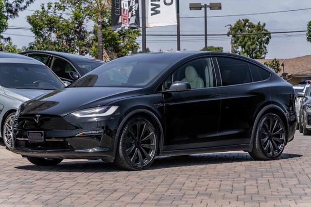 used 2022 Tesla Model X car, priced at $66,950