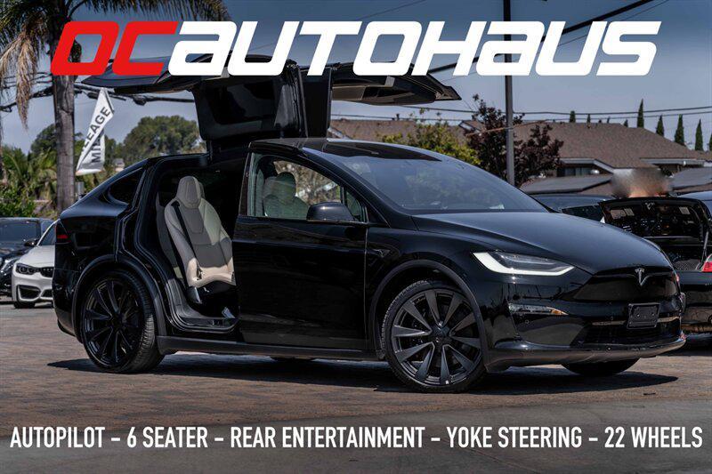 used 2022 Tesla Model X car, priced at $69,950
