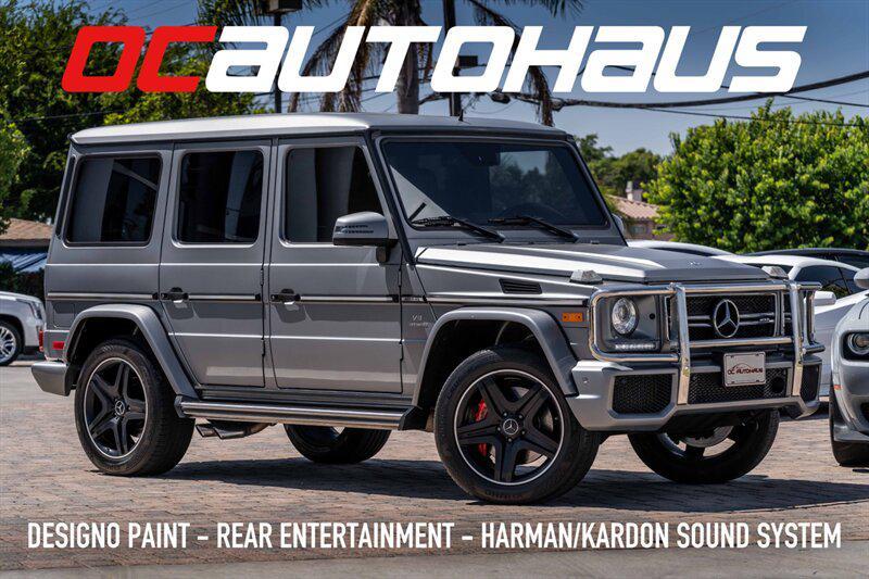used 2016 Mercedes-Benz AMG G 63 car, priced at $73,950