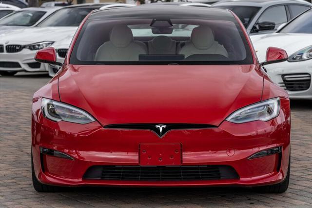 used 2021 Tesla Model S car, priced at $52,950