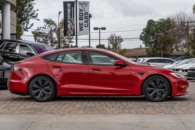 used 2021 Tesla Model S car, priced at $52,950