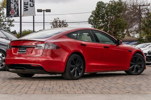 used 2021 Tesla Model S car, priced at $52,950