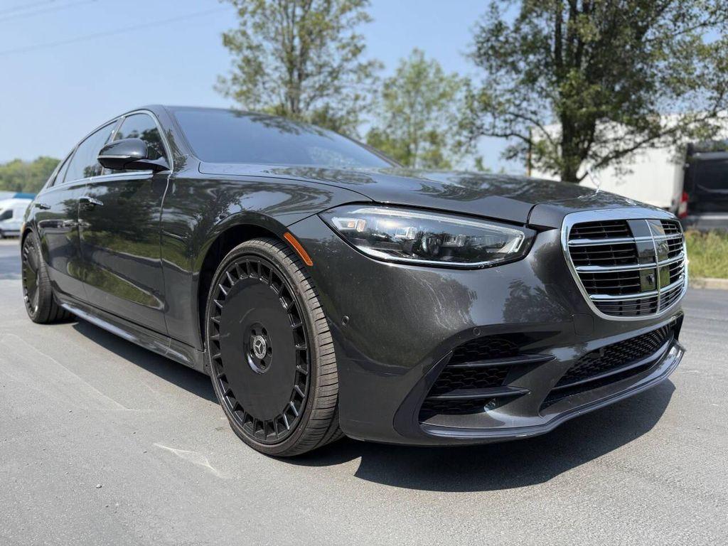 used 2022 Mercedes-Benz S-Class car, priced at $69,999