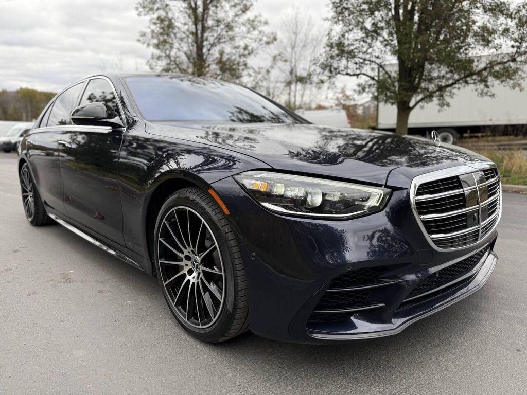 used 2022 Mercedes-Benz S-Class car, priced at $68,999