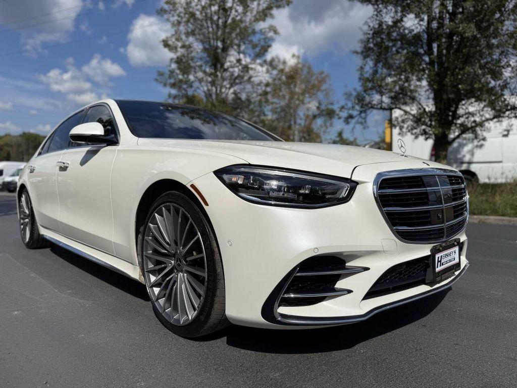 used 2022 Mercedes-Benz S-Class car, priced at $68,999