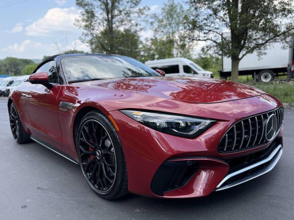 used 2022 Mercedes-Benz AMG SL 55 car, priced at $79,999