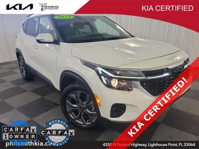 used 2024 Kia Seltos car, priced at $20,599