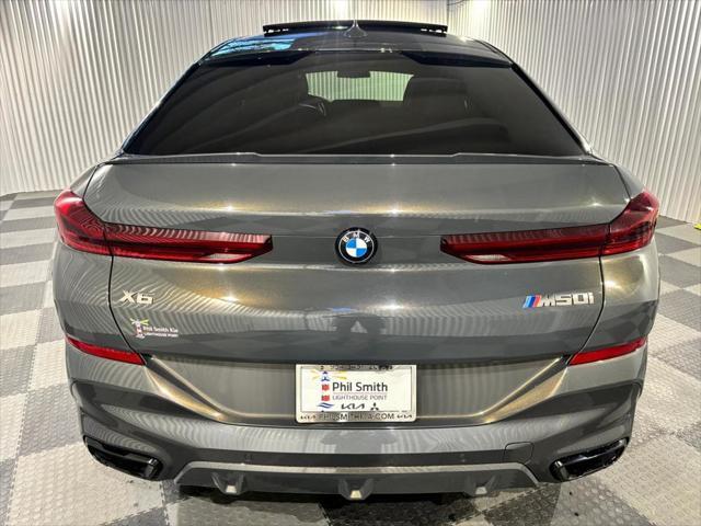 used 2021 BMW X6 car, priced at $51,995