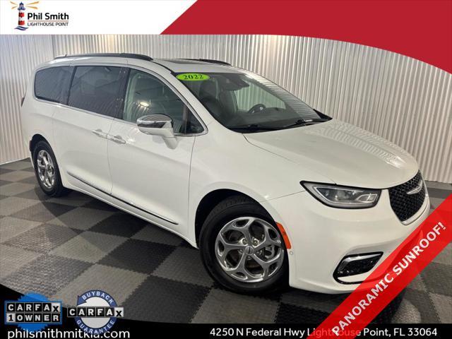 used 2022 Chrysler Pacifica car, priced at $22,297