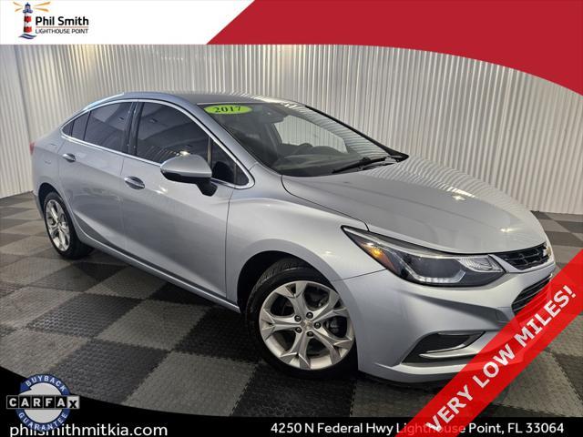 used 2017 Chevrolet Cruze car, priced at $13,699