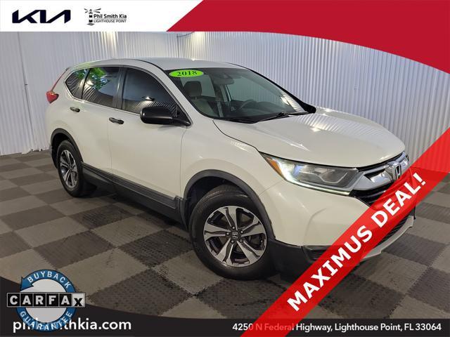 used 2018 Honda CR-V car, priced at $16,195