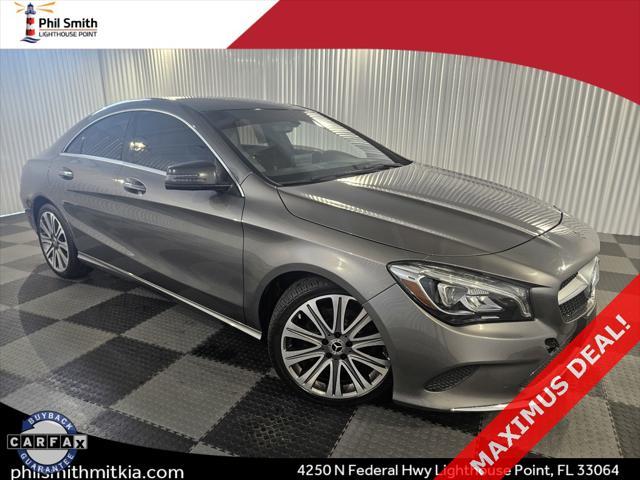 used 2019 Mercedes-Benz CLA 250 car, priced at $19,488