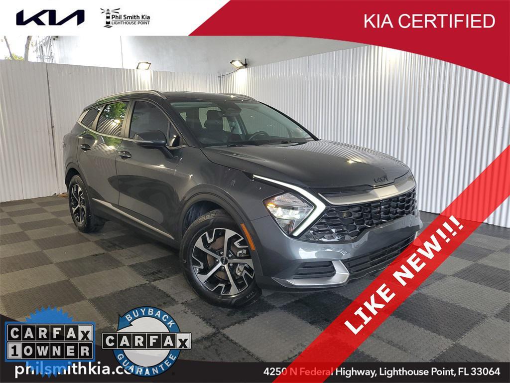 used 2023 Kia Sportage Hybrid car, priced at $26,899