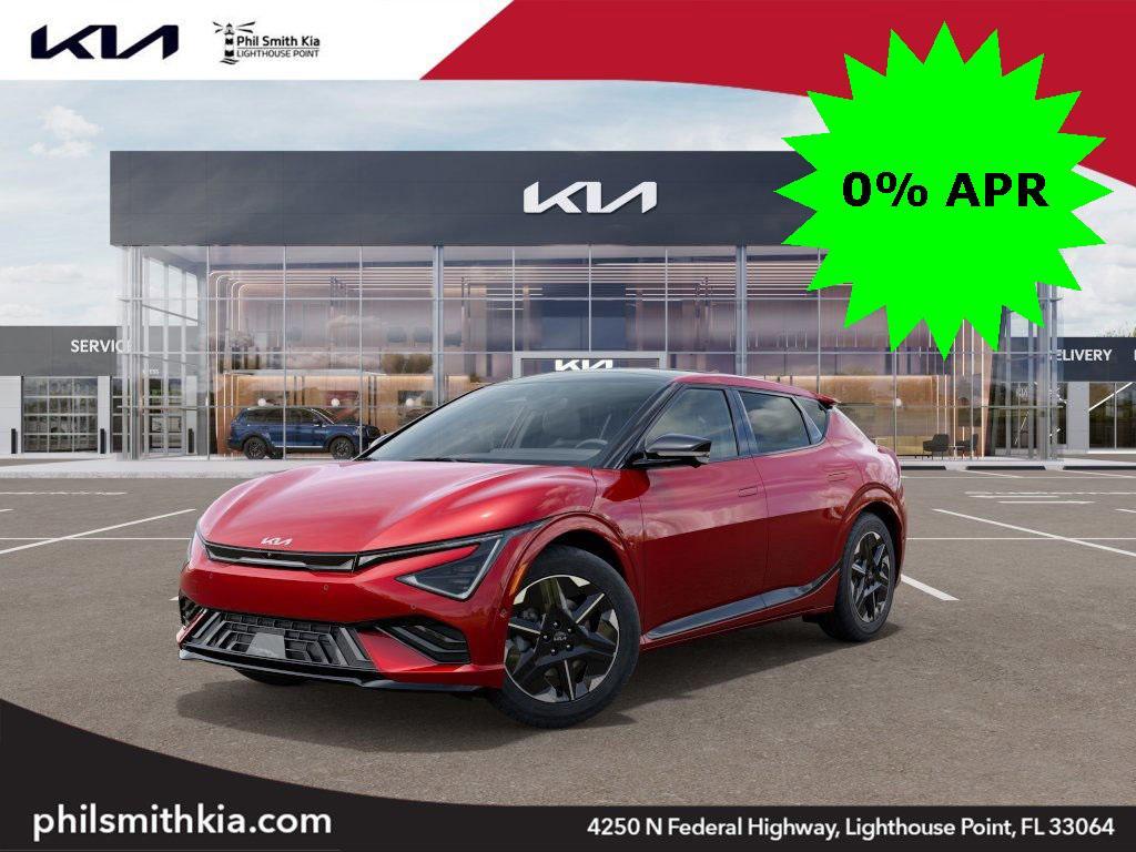 new 2025 Kia EV6 car, priced at $56,535
