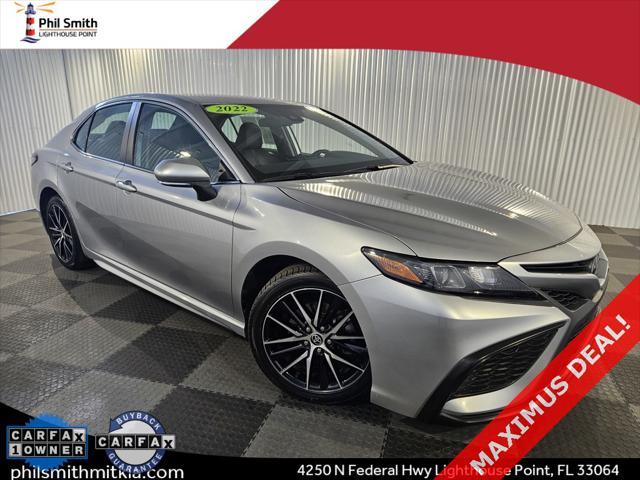 used 2022 Toyota Camry car, priced at $21,695