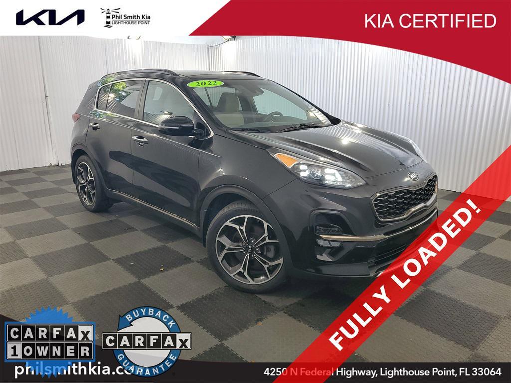 used 2022 Kia Sportage car, priced at $20,295